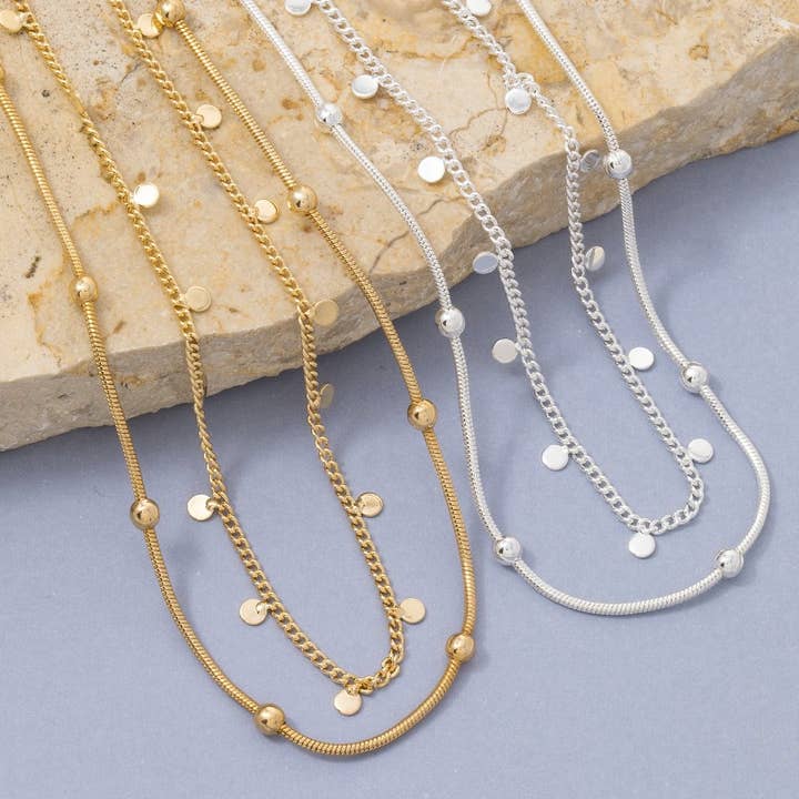 Mini Station Myntberlocker Lager-på-lager-kedje Halsband för wholesale av The Looks by Fame Accessories