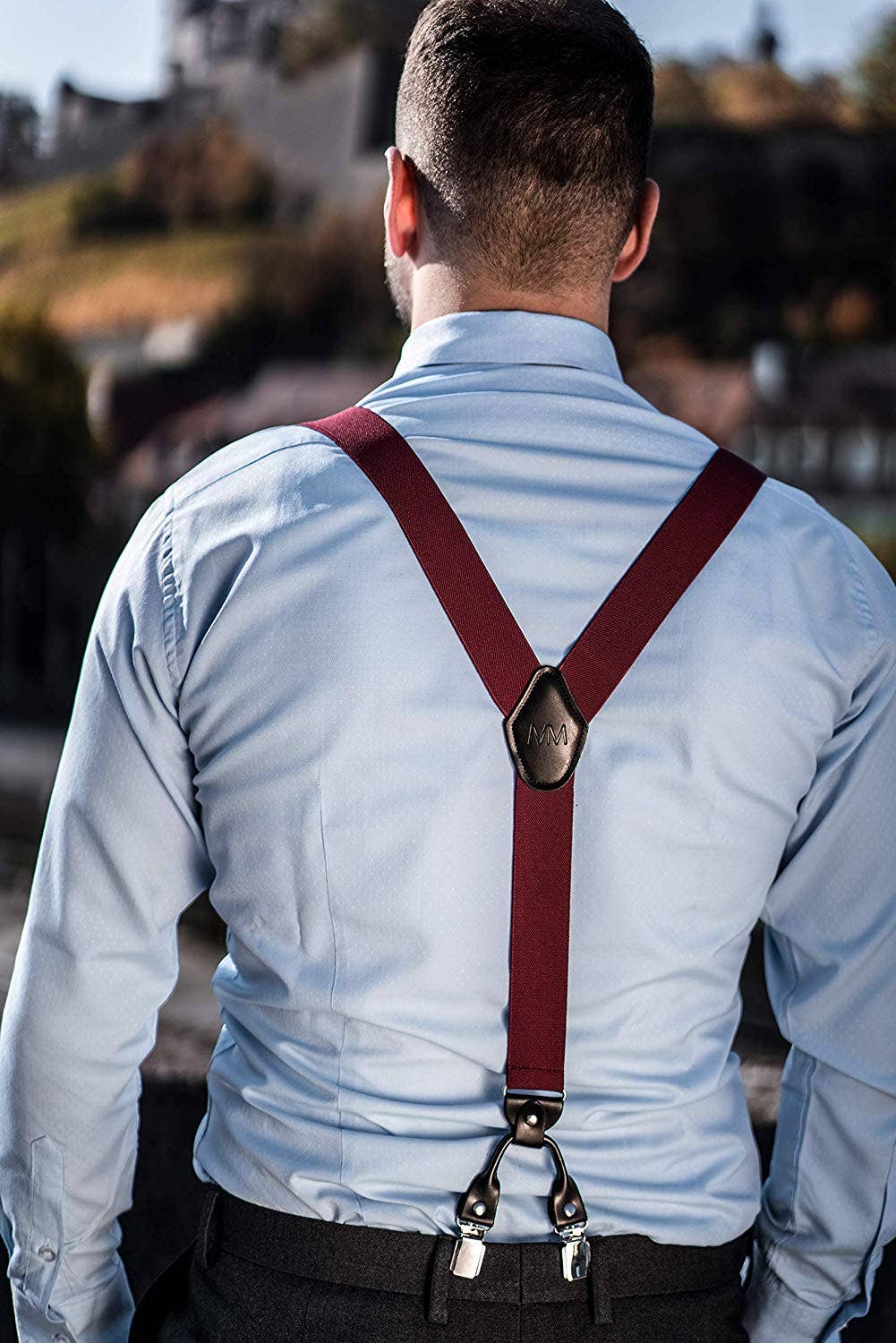 Massi Morino - Wholesale Suspenders - Men's - Braces with bow tie | Set for men11