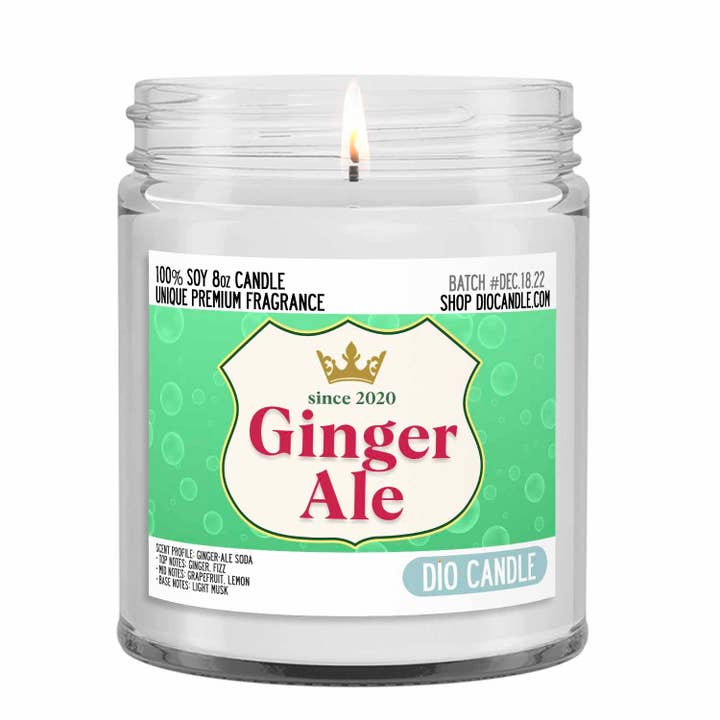 Candela Ginger Ale Soda per la vendita all'ingrosso da parte di Dio Candle Company