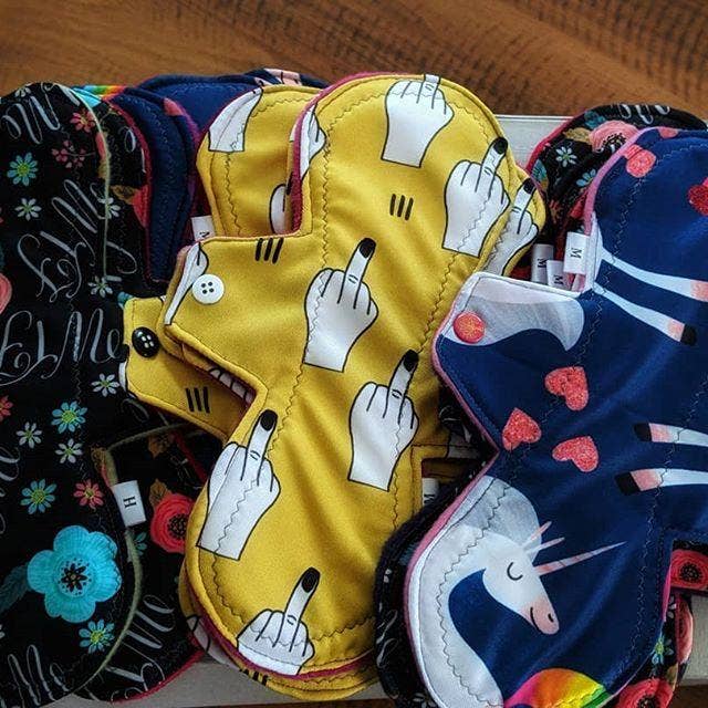 Rhymes with Orange – Großhandel Periodenunterwäsche – Damen – Wiederverwendbares Stoffpad (moderat) 10 oder 11 Zoll4