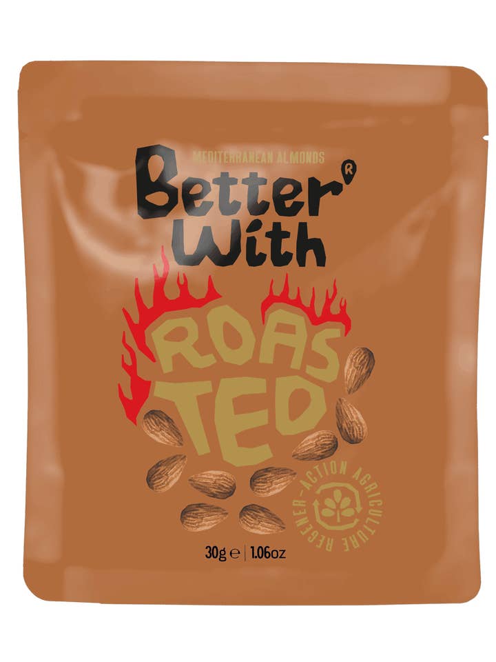 Mandorle Migliori con Tostate - 30g per la vendita all'ingrosso da parte di Better With Almonds