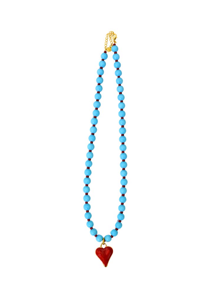Le Collier Lovie pour la vente par Coco's Beads and Co