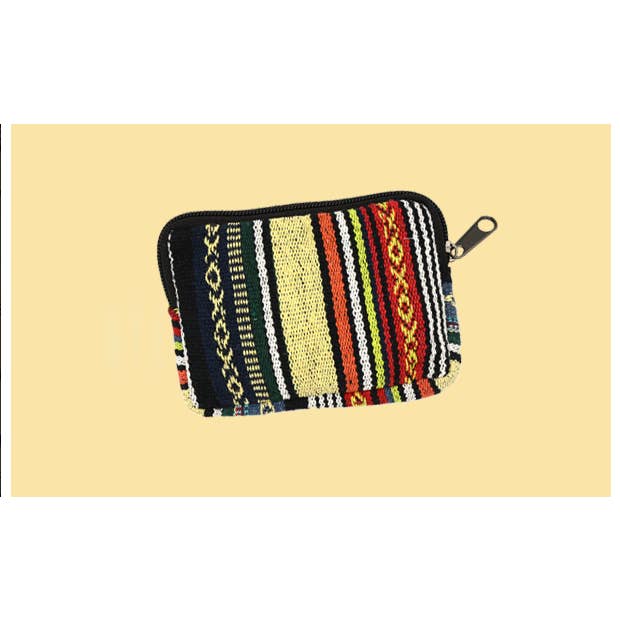 asst multi colors and patterns Gheri Cotton Coin Purse for wholesale on Faire1