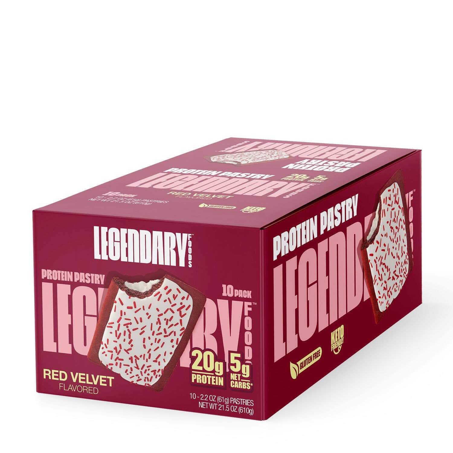 L&F Universal Goods – Engroshandel Snackbars – Proteinwienerbrød 10 Pakke - Legendariske fødevarer6