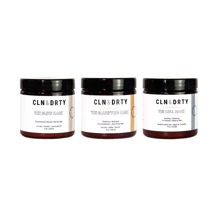 The Ultimate Spa Night Kit (Full Size) for wholesale by CLN&DRTY Natural Skincare