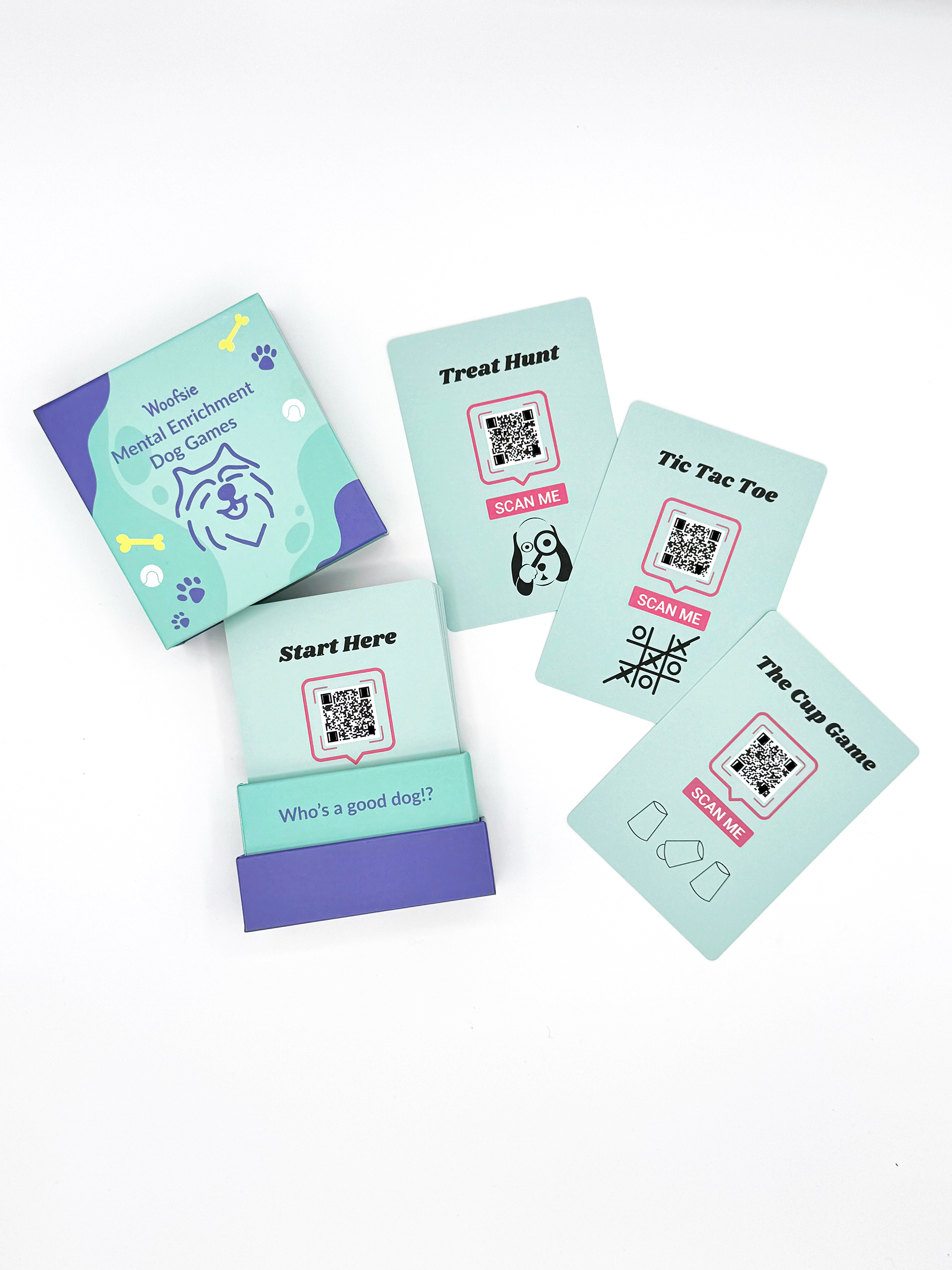 Woofsie - Wholesale Pet Toy Set - Dog - Mental Enrichment Dog Games Deck of Cards4