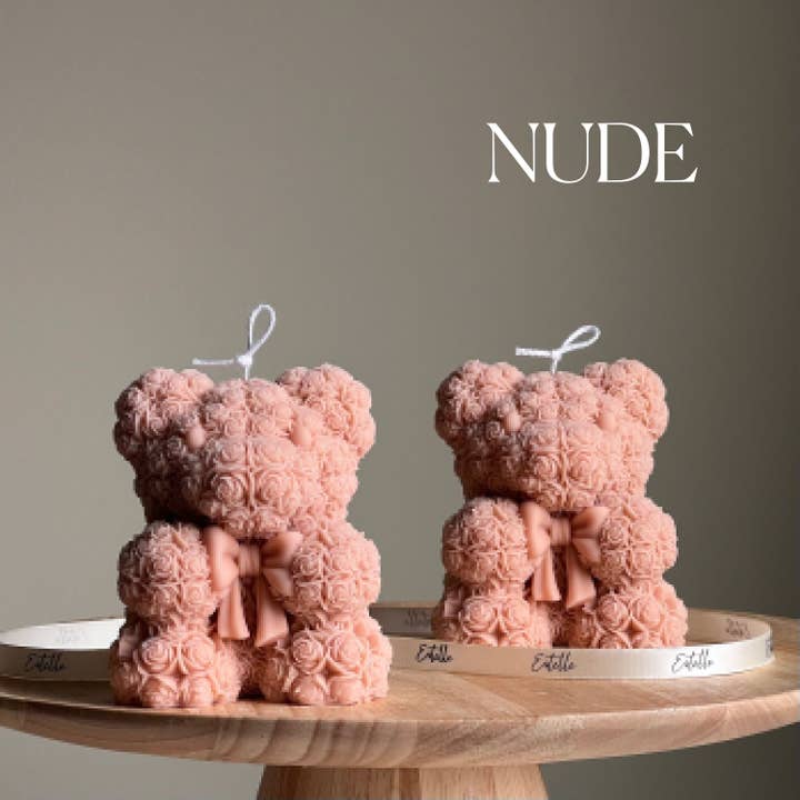 Estelle Studio - Wholesale Novelty Candle - Teddy Bear Soy Wax Candle: Sculptural Home Decor1