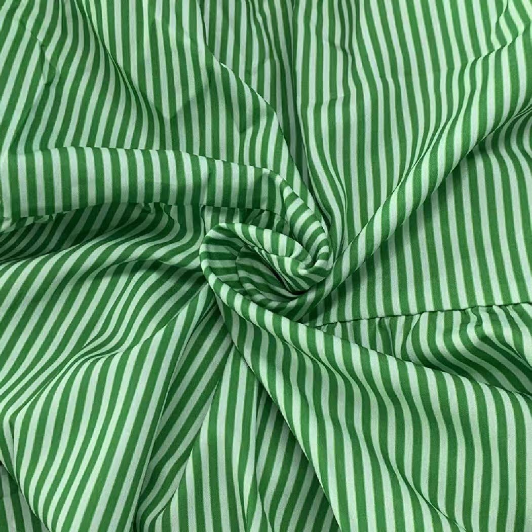 The Moment Collection – Engroshandel Kjole - Dame – Maxi kjole med korte ærmer, krave og klassisk stribet mønster6