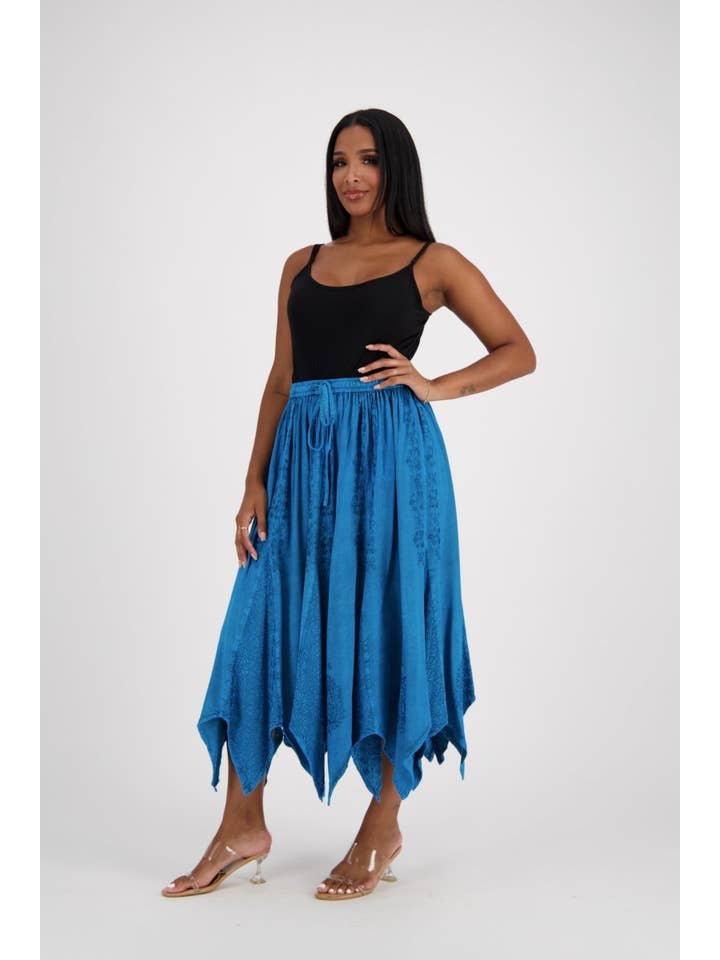 Advance Apparels - Wholesale Skirt - Women's - Acid Wash Skirt One Size 6 Colors 13230