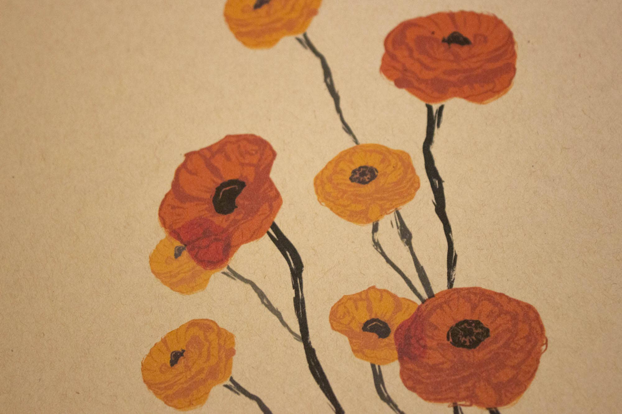 Big Fog - Wholesale Art Print - Poppies Print2