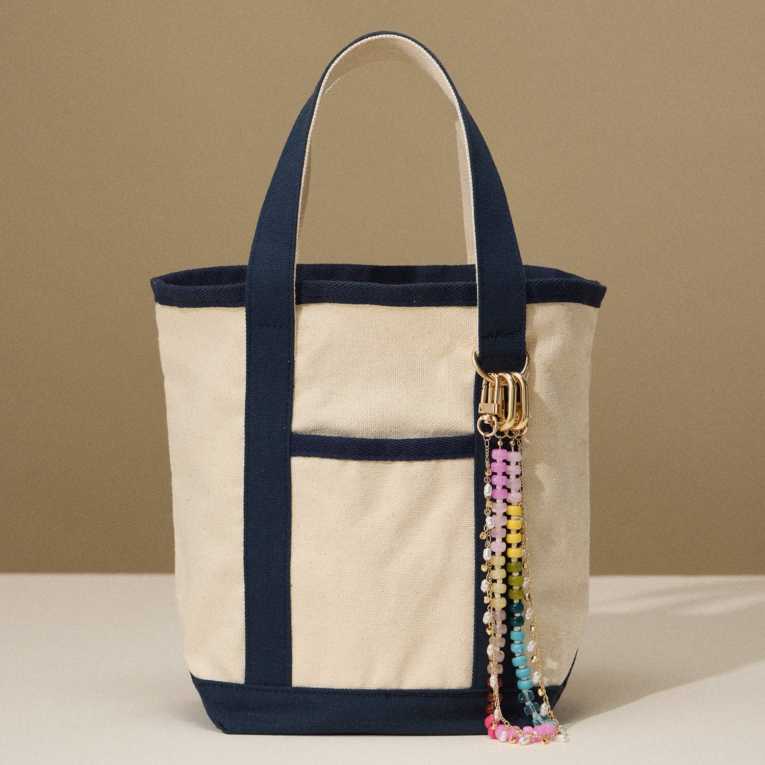 Frem - Wholesale Purse/Bag Accessory - Women's - Colorful Beaded Bag Charm with Gold Clasp Trendy Accessory21