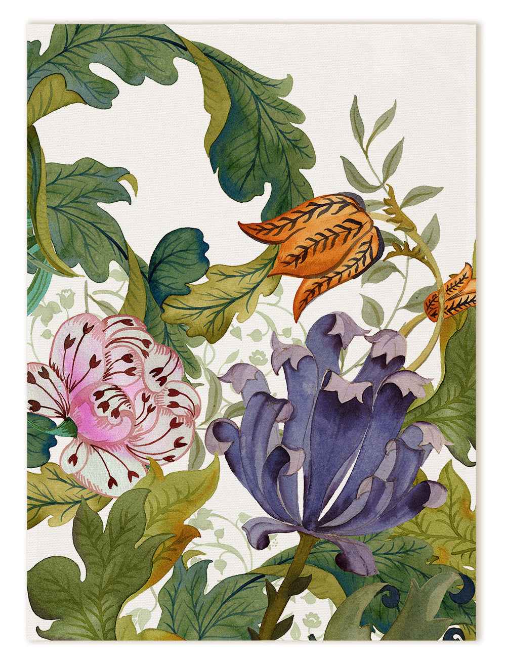 The Napking – Toalha de chá por atacado – Toalhas de Cozinha «Morris», Linho de Qualidade Premium 100% Fabricado em Itália2