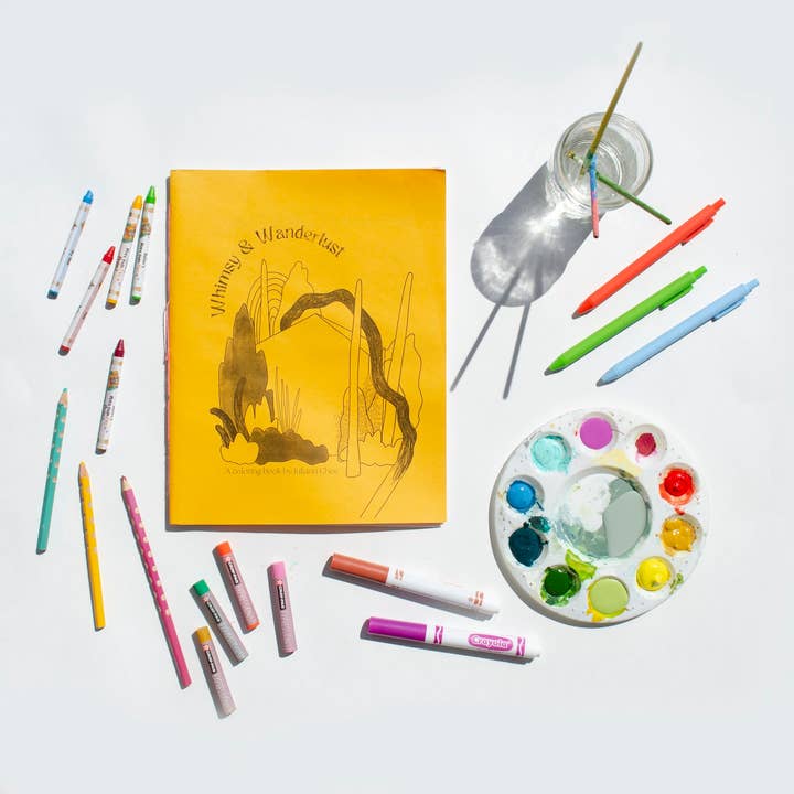 Juliann Choe - Wholesale Coloring & Activity Book - Adult - Mixed Media Coloring Book