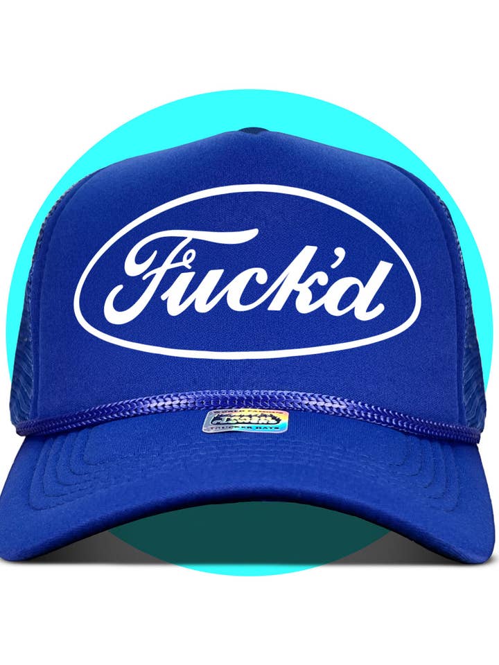 Fuck'd Trucker Hat for wholesale by Trash Flowers Trucker Hats