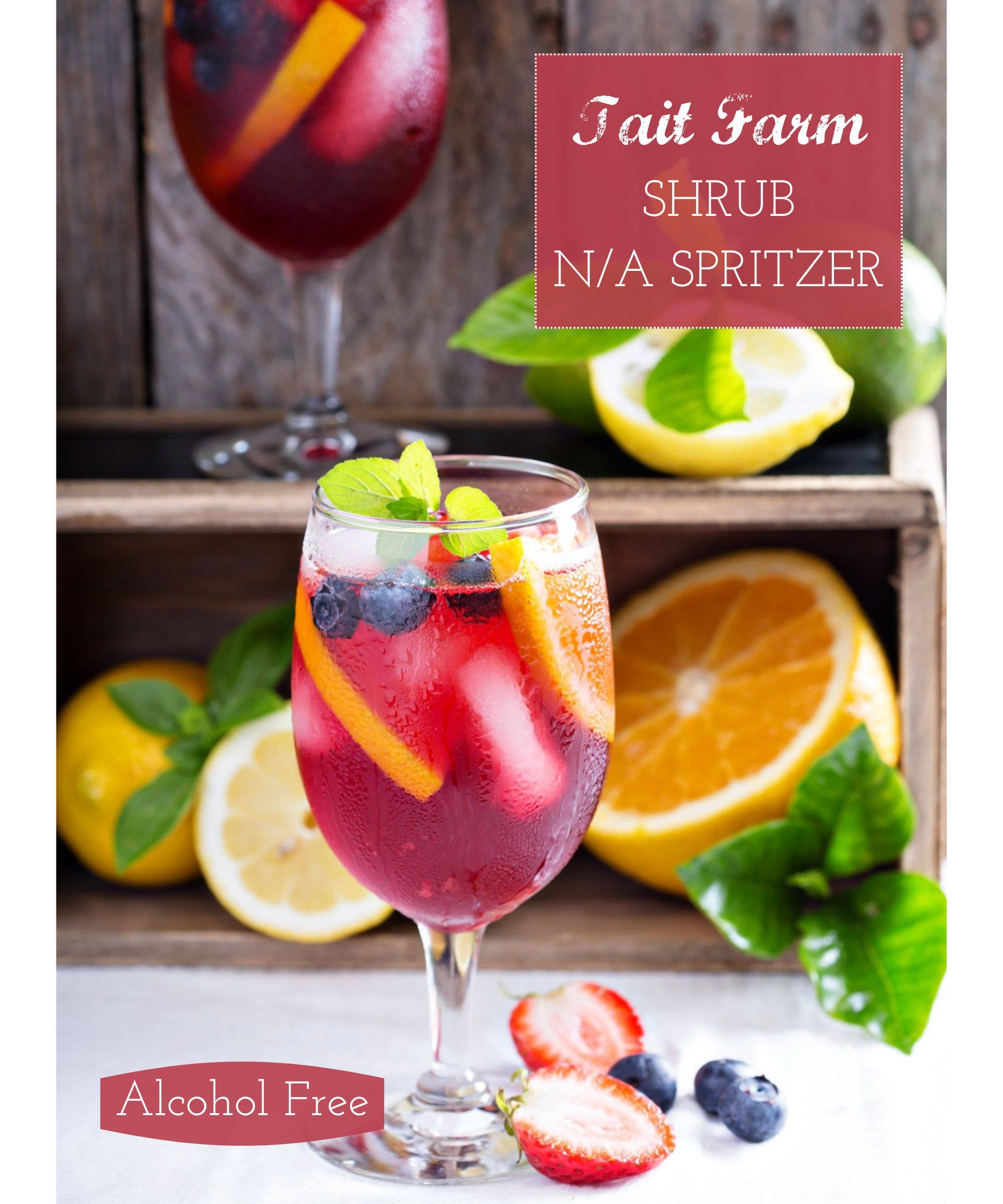 Tait Farm Foods - Vente Mélange/sirop pour cocktails - Arbuste à la framboise3