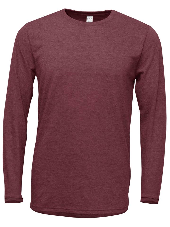 PC Activewear - Wholesale T-Shirt - Men's - 70/30 POLYESTER LONG SLEEVE TEE9