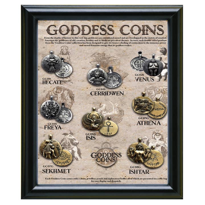 Starlinks Gifts - Wholesale Individual Charm/Pendant - Goddess Sekhmet for Courage & Medicine GC07S1