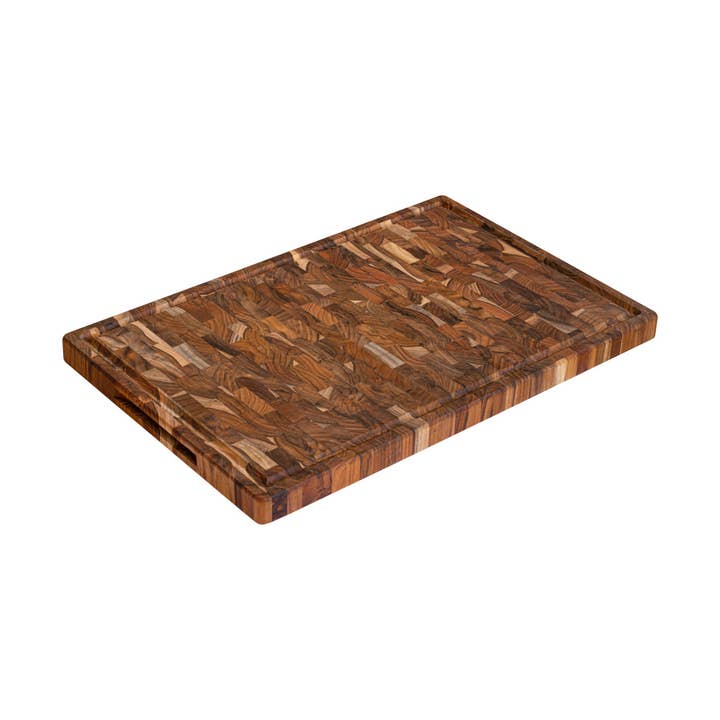 Teak Wood End-Grain Cutting & Carving Board (Small) for wholesale by Wooden Create Home