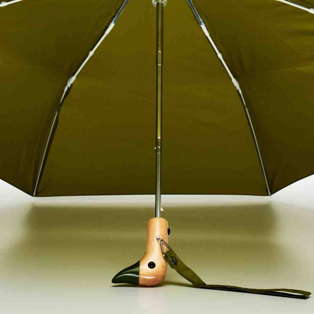 Original Duckhead USA - Wholesale Umbrella - Unisex - Best-seller Olive Compact Eco-Friendly Duckhead Umbrella6