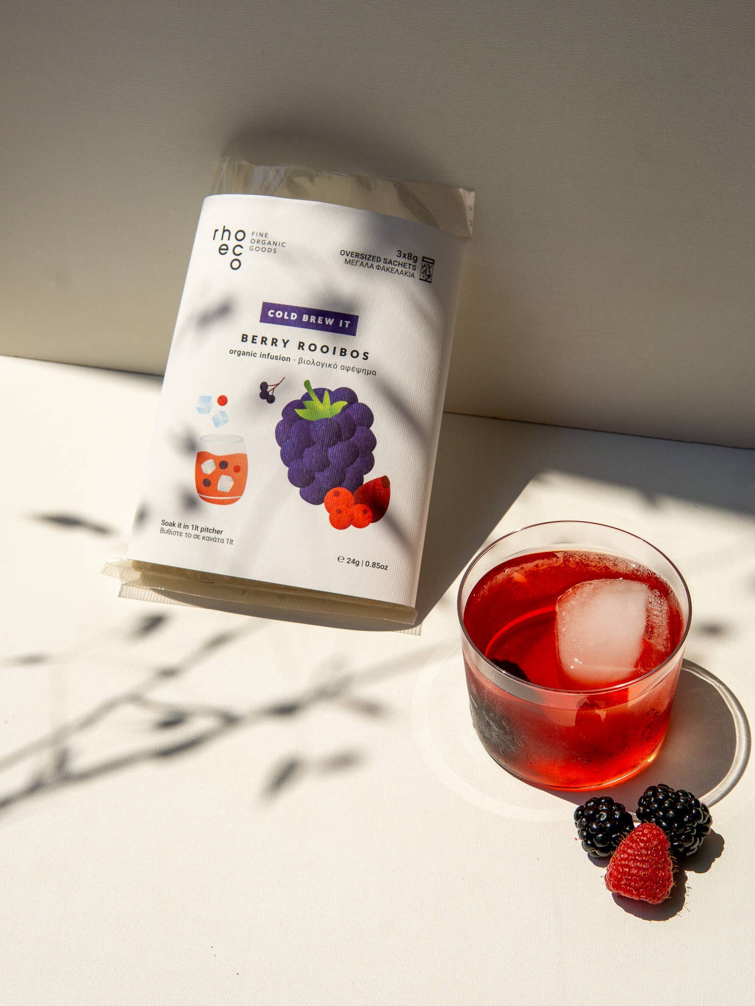 rhoeco - fine organic goods - Vente Sachets de thé - Cold Brew It - Sachets de thé surdimensionnés 3x8g7