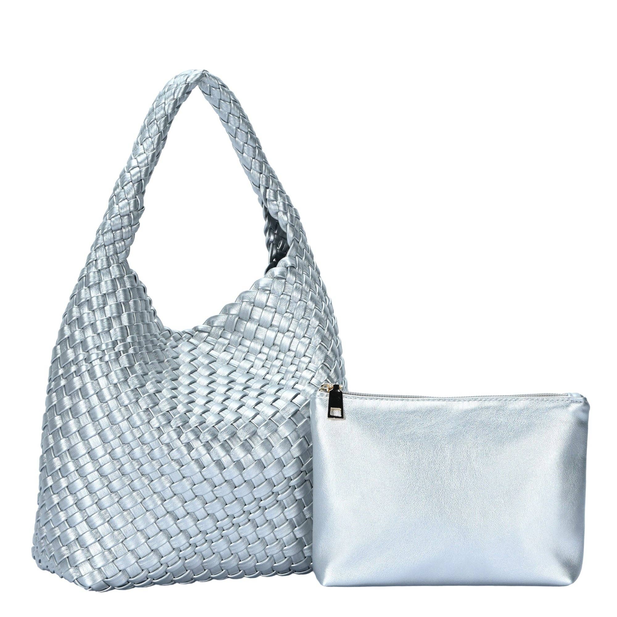 MMS Brands - Wholesale Satchel - Women's - Parker 2 in 1 Woven Satchel43