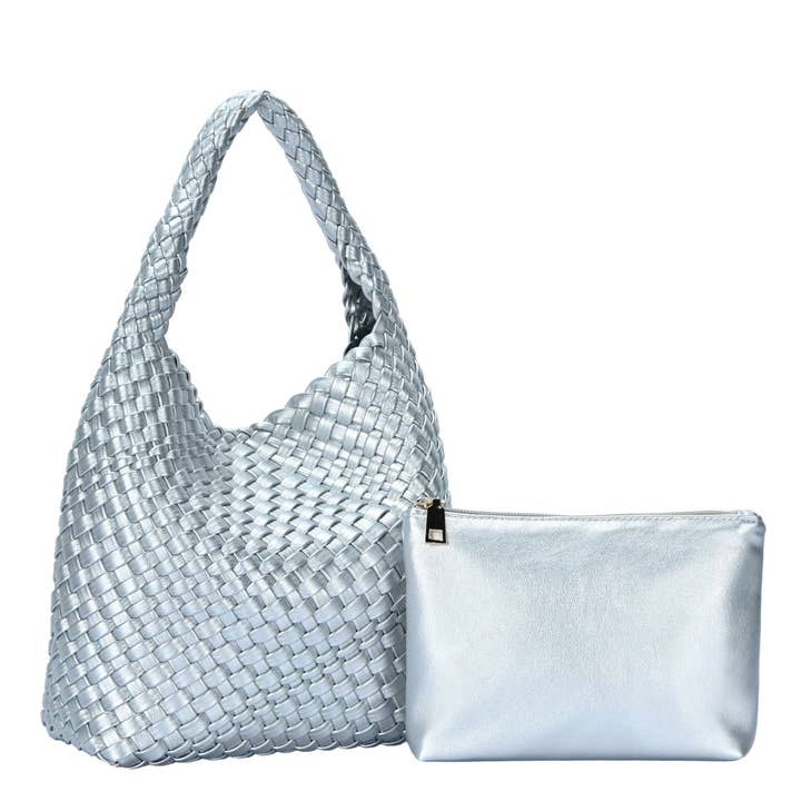 MMS Brands - Wholesale Satchel - Women's - Parker 2 in 1 Woven Satchel43