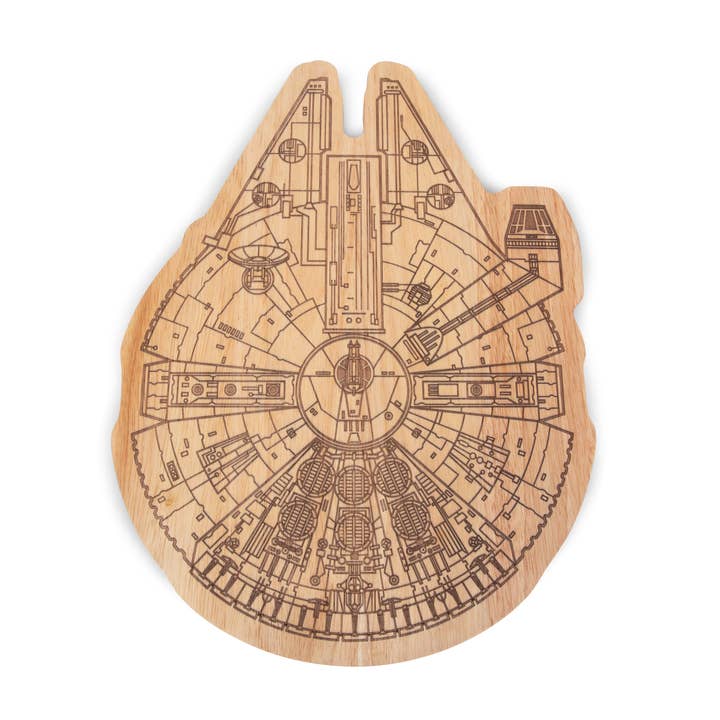 Disney Star Wars Millennium Falcon Serving Board for wholesale by Picnic Time Family of Brands