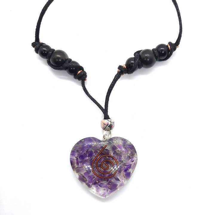 Secret Synergy Stones - Wholesale Pendant/Charm Necklace - Orgone Calming Necklace EMF Protection