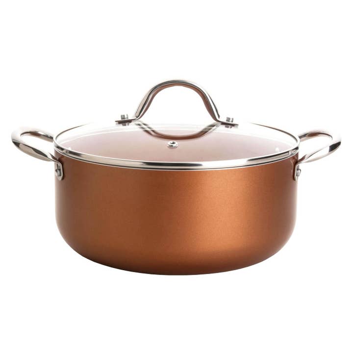 Gourmet Edge - Wholesale Cooking Pot - 5QT Copper Dutch Oven