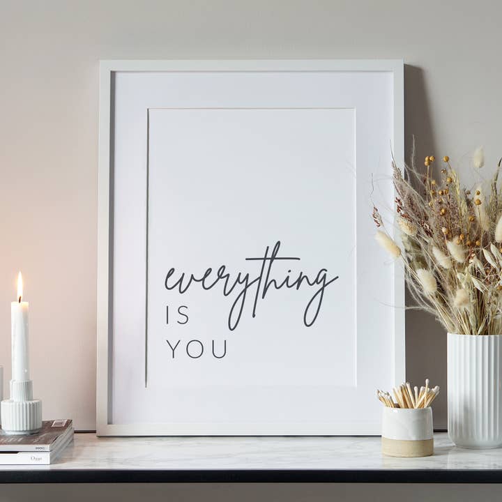 Tout est toi, impression A4 pour la vente par Jennifer Tune