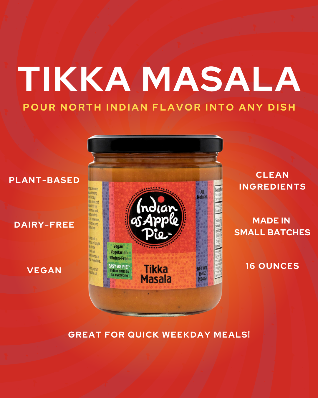 Indian as Apple Pie - Wholesale Sauce - Tikka Masala (Indian Simmering Sauce)1