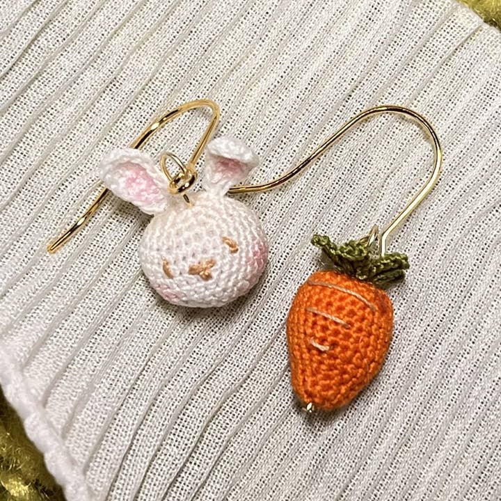 Bunny Earrings for wholesale by Miss Peachy