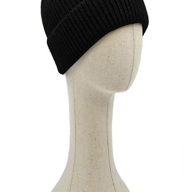 Hana - Wholesale Beanie - Women's - Solid Color Ribbed Knit Cuff Beanie1