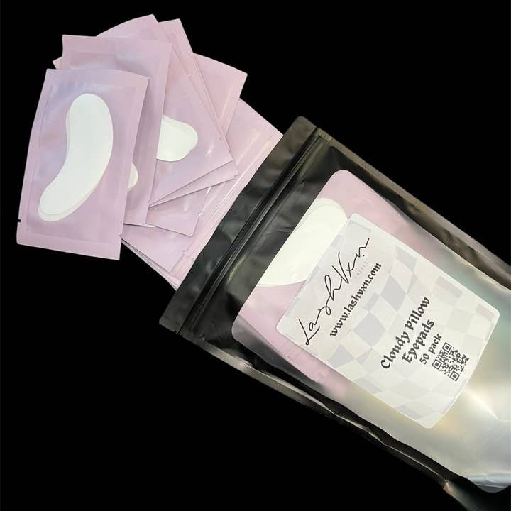 Cloudy Pillow Eyepads for wholesale by LashVxn Lashes
