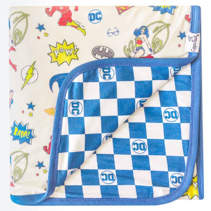 Three-Layer Quilt - Justice League for wholesale by Copper Pearl