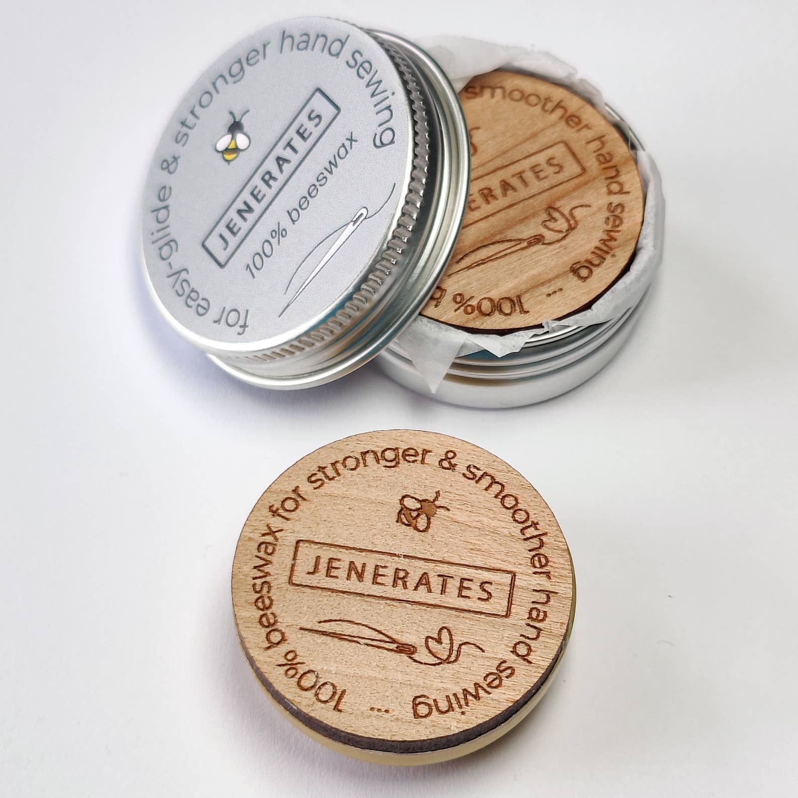 Jenerates by Jen Hogg - Wholesale Fabric - Jenerates Beeswax for Hand Stitching1