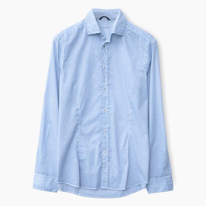 Slim-fit Stretch Poplin Shirts - Cielo for wholesale by Ploumanac’h