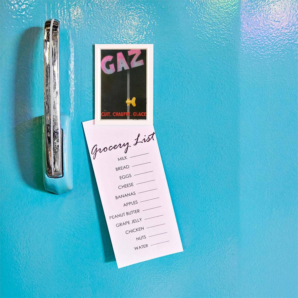 Found Image Press - Wholesale Magnet - Magnet PO-96 Ad for Gaz, Utility Service1