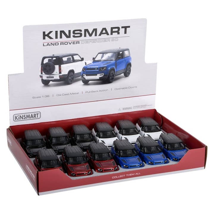 La Luna Bella - Toys - Wholesale Classic Toy - Kids - 5" Diecast Pull Back Land Rover Defender 90 LLB kids toys6