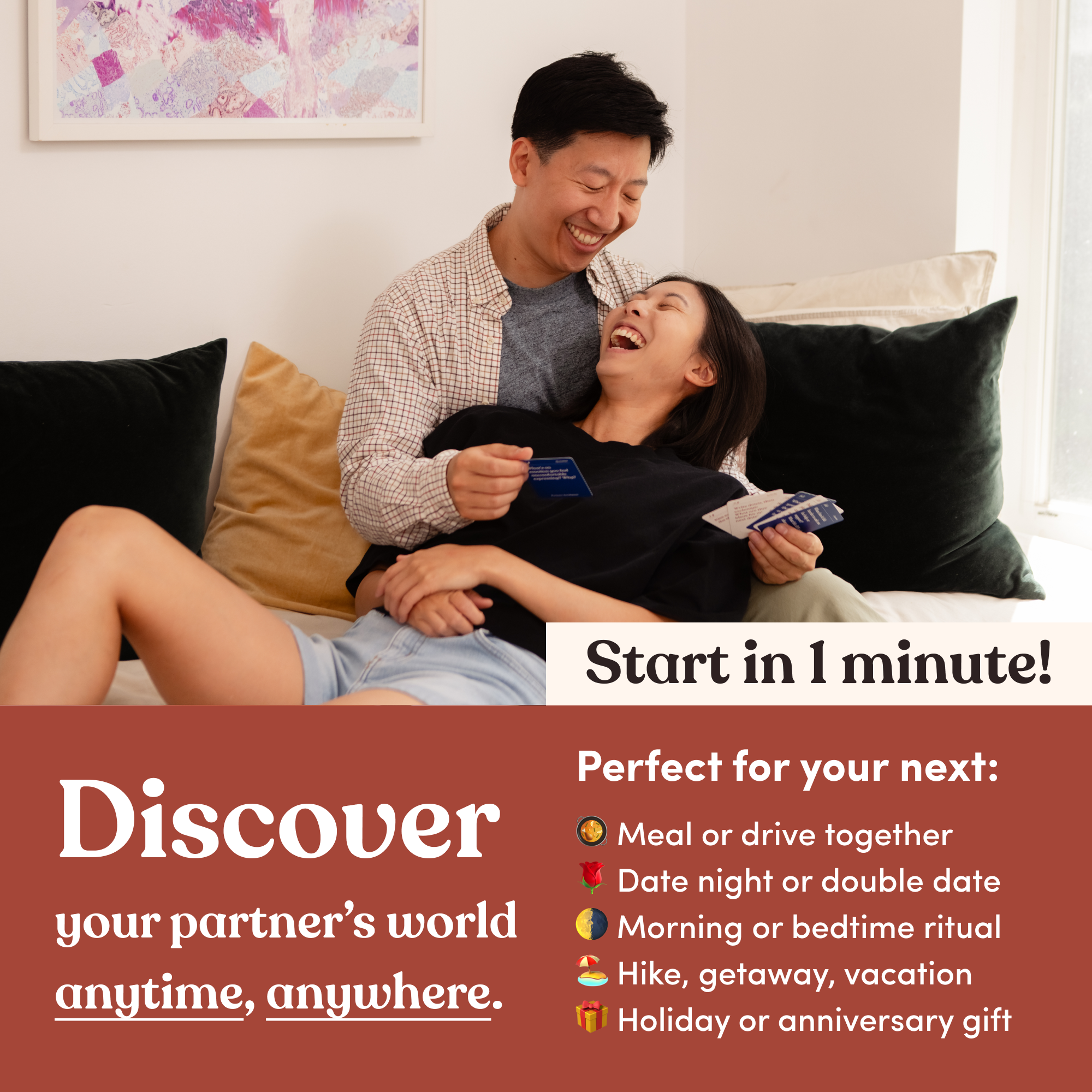 Parents Are Human | Card Games for Family, Love, & Healing - Wholesale Card Game - Partners Are Human (Couples Edition)3