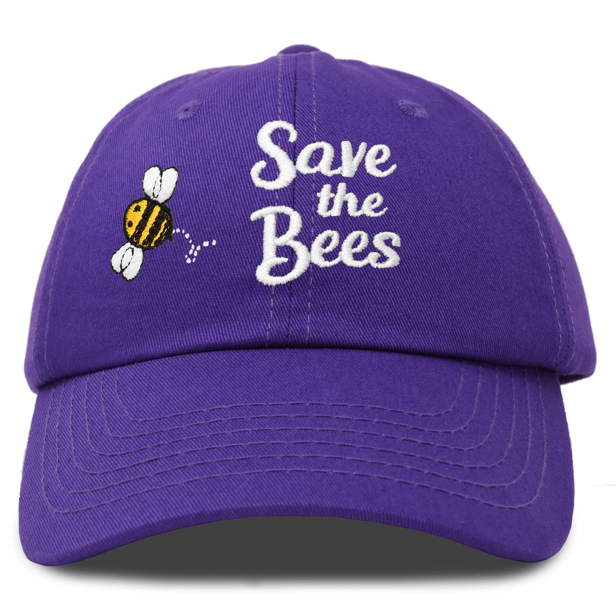 Dalix - Wholesale Baseball Cap - Women's - DALIX Save The Bees Baseball Cap Dad Hat Womens Girls60