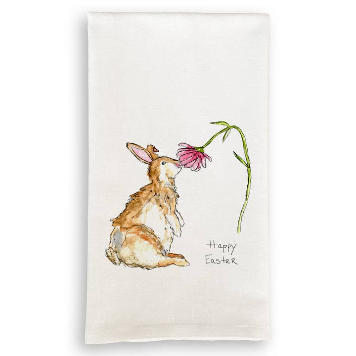 Bunny with Flower for wholesale by French Graffiti