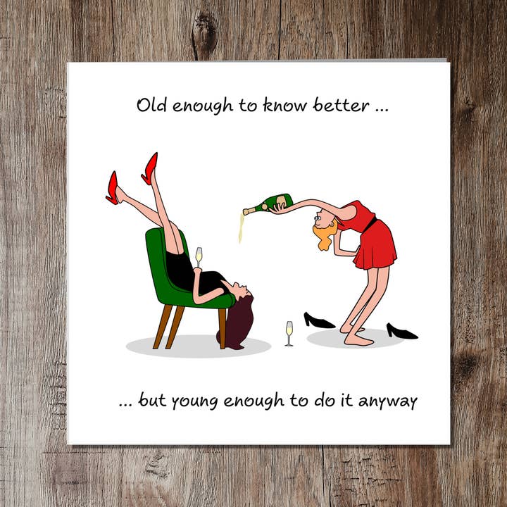 Swizzoo Cards – wholesale Birthday card – Funny Birthday Card Friendship Female Girl Friend Mum Humorous Party Cheeky BFF SWIZZOO2