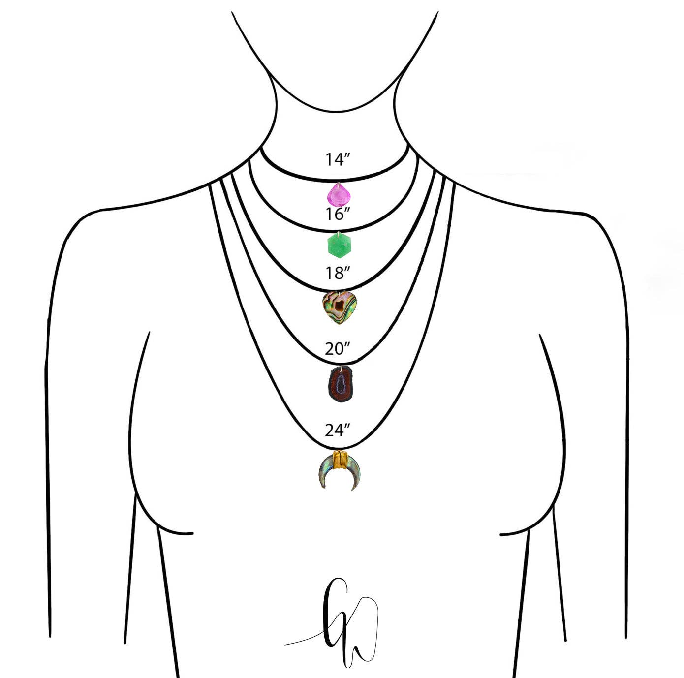 Carly Waters Designs - Wholesale Beaded/Pearl Necklace - Chrysoprase Slice Necklace4