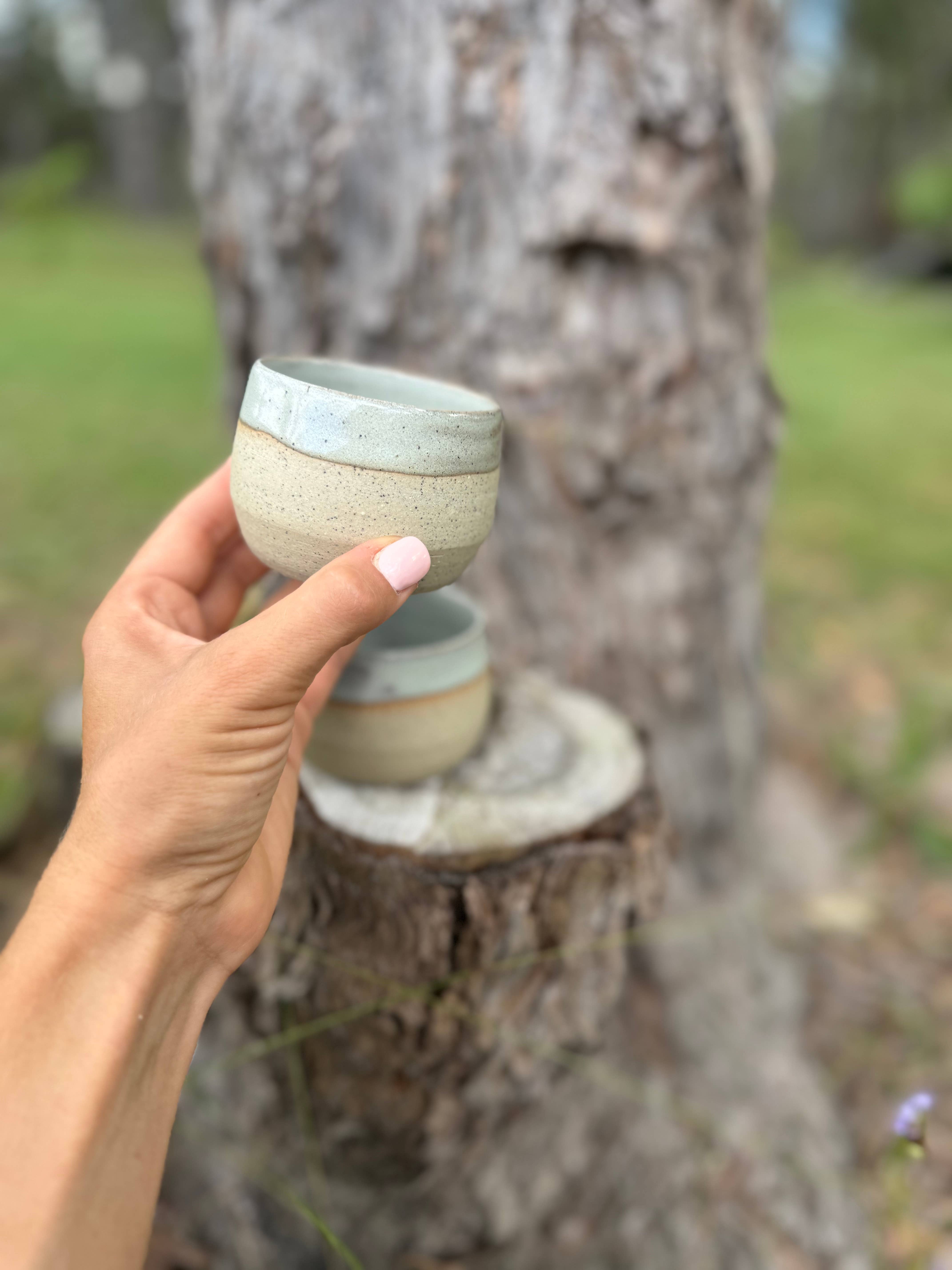 Wolf and Clay Pty Ltd - Wholesale Coffee mug - Mini hug mug in grey2