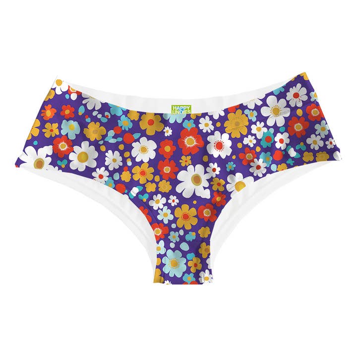 Lila Daisy Hipster pour la vente par HAPPY UNDIES