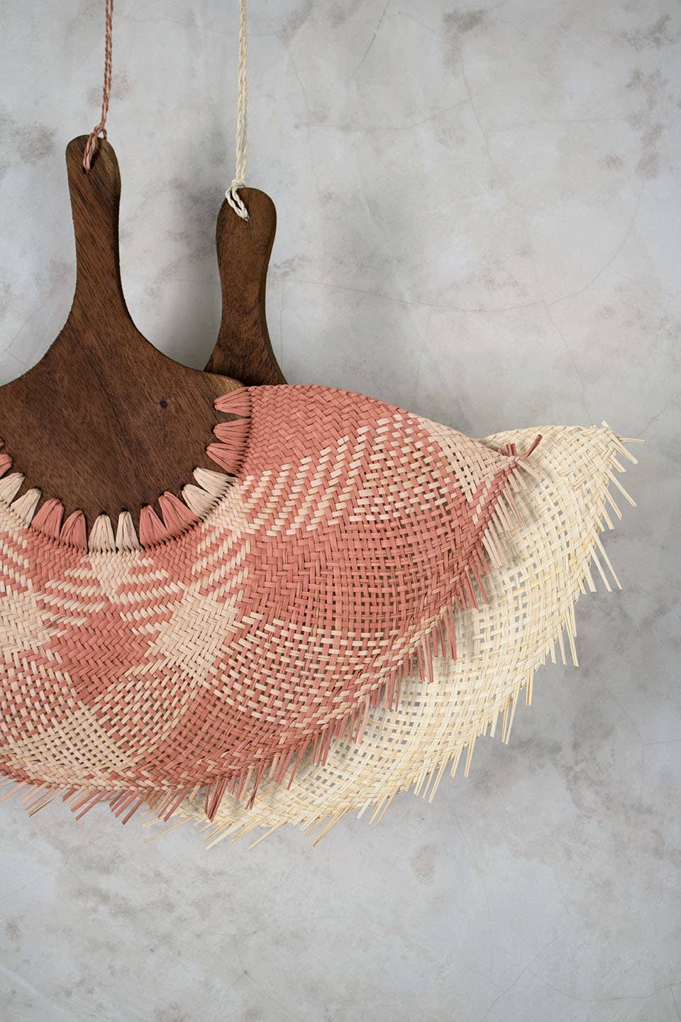 P.I.Project America - Wholesale Handheld Folding Fan - Éventail tissé à la main2