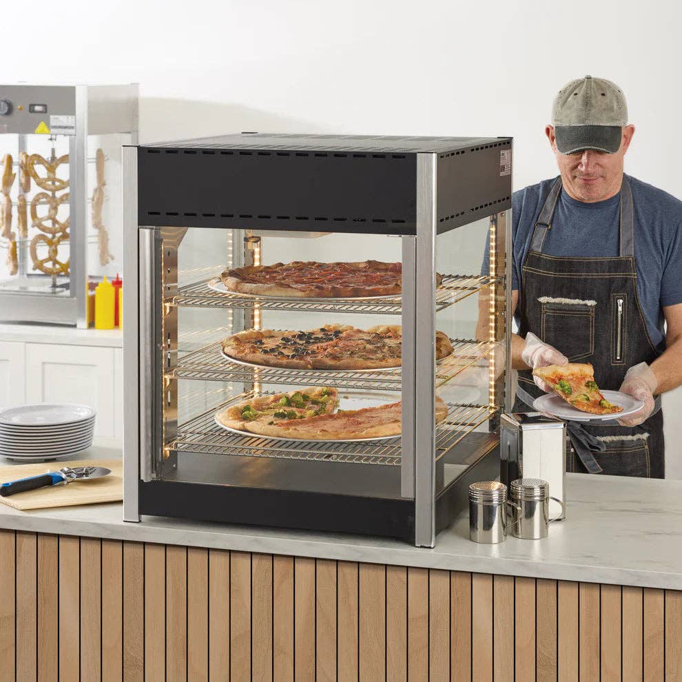 EcoQuality - Vente Appareils électroménagers - EDM-1PT, 120V 1500W Réchauffeur Électrique Rouge à Passage Direct4