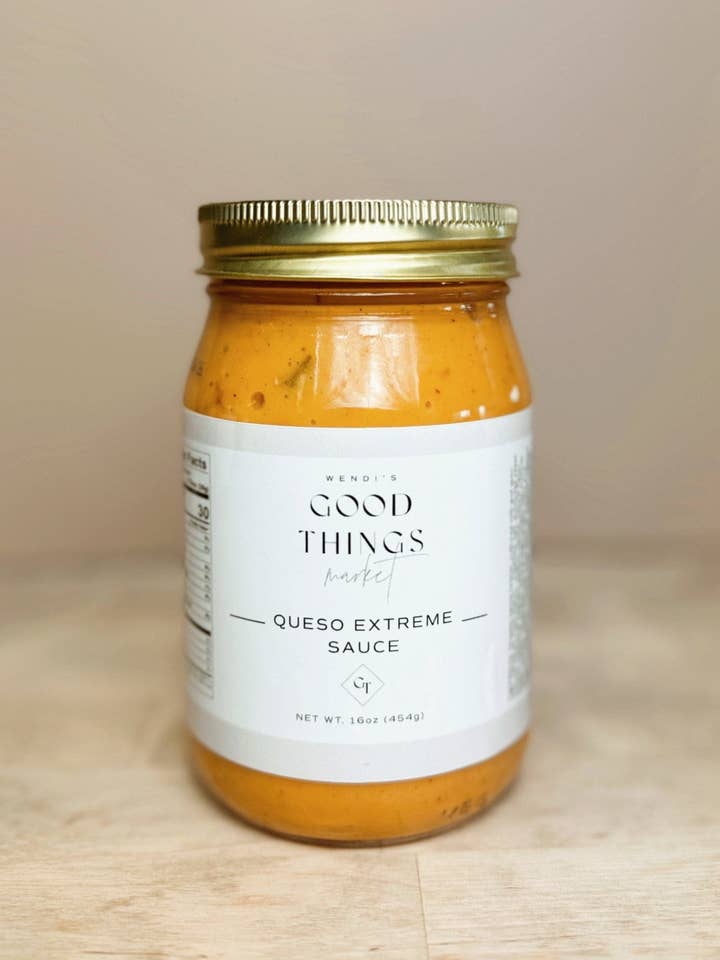 Queso Extreme pour la vente par Wendi’s Good Things Market