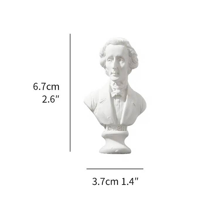 Magnifique Hearts - Wholesale Decorative Figurine - Miniature Greek Busts - Intricately Carved33